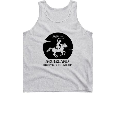 Sunset Round-Up&nbsp;, a Sport Grey Classic Unisex Tank Top