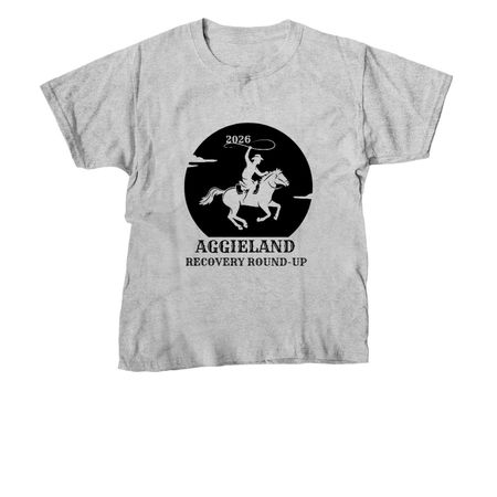 Sunset Round-Up&nbsp;, a Sport Grey Youth Unisex Tee