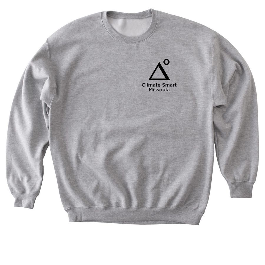 Black Logo - Front & Back, a Sport Grey Softstyle Crewneck Sweatshirt