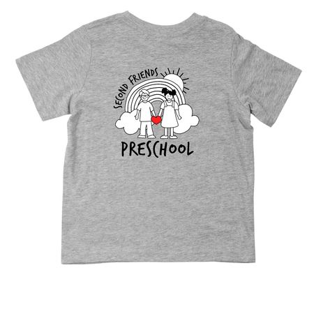 Classic B&W&nbsp;, a Heather Toddler Tee