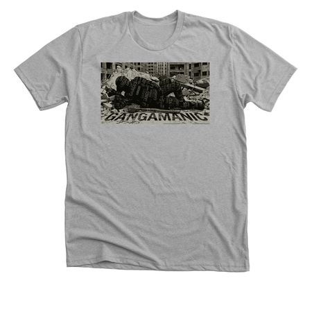 GANGAMANIC SHIRT, a Athletic Heather Premium Unisex Tee