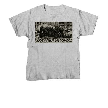 GANGAMANIC SHIRT, a Sport Grey Youth Unisex Tee