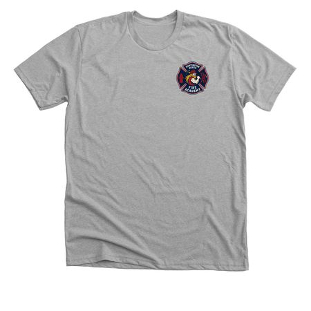 Support the Huntington North Fire Academy, a Athletic Heather Premium Unisex Tee