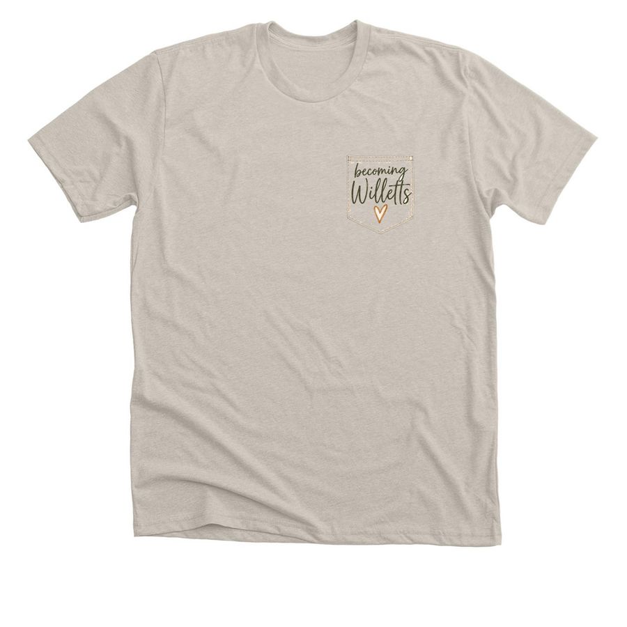 Becoming Willetts&nbsp;, a Heather Dust Premium Unisex Tee