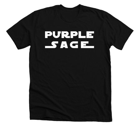 2022 - 23 Purple Sage Shirt, a Solid Black Blend Premium Unisex Tee