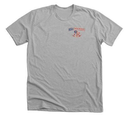 Rockin R 4th of July&nbsp;, a Athletic Heather Premium Unisex Tee