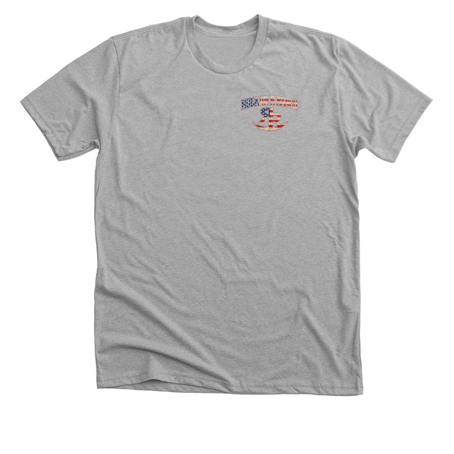 Rockin R 4th of July&nbsp;, a Athletic Heather Premium Unisex Tee