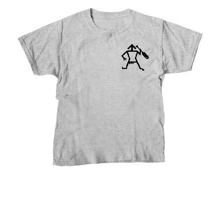 Lochsa Map, a Sport Grey Youth Unisex Tee