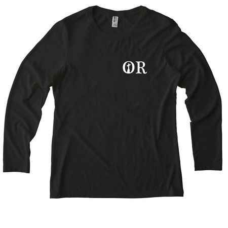 Wearables, Design B, a Space Black Allmade Eco Triblend Women?s Long Sleeve Tee