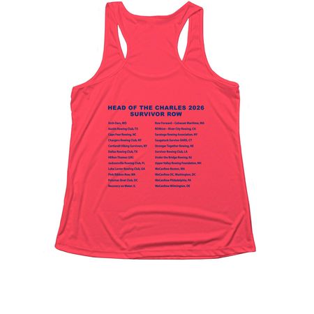 SRN/HOCR26 UV Performance Apparel, a Hot Coral Women's Performance Tank