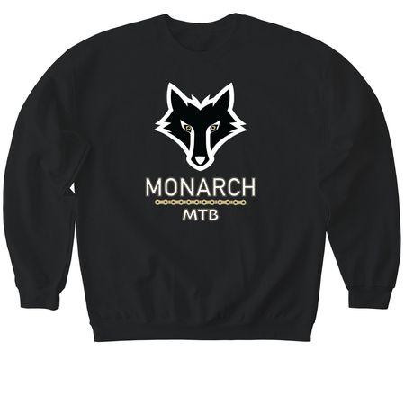 Monarch MTB 2026, a Black Softstyle Crewneck Sweatshirt
