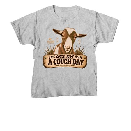 Mr. Pickles? Couch Day Tee ?, a Sport Grey Youth Unisex Tee