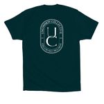 Uncommon Collective Logo T (Dark), a Atlantic Premium Cotton Tee (back-view)
