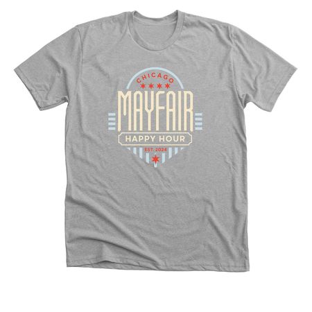 Mayfair HH Tops, a Athletic Heather Premium Unisex Tee