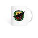 FIAT on the Dragon mug, a White Coffee Mug