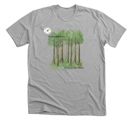 My office, a Athletic Heather Premium Unisex Tee