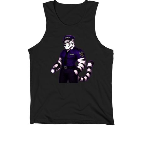 Scar FNAF Security Guard&nbsp;, a Black Premium Cotton Tank