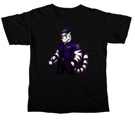 Scar FNAF Security Guard&nbsp;, a Black Comfort Colors Unisex Tee