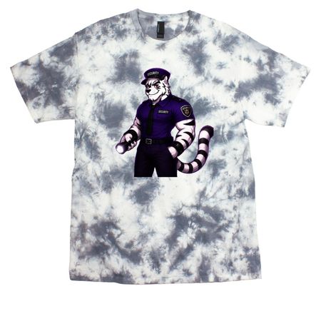 Scar FNAF Security Guard&nbsp;, a Grey Crystal Tie Dye Tee