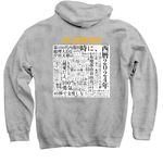 CJC Hoodie/Sweatshirt (???ver.), a Sport Grey Pullover Hoodie (back-view)