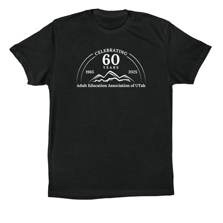 Celebrating 60, a Vintage Black Premium Cotton Tee