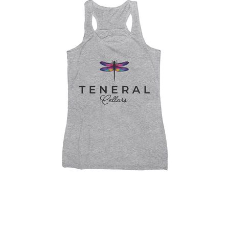 Teneral Cellars Swag, a Athletic Heather Women's Racerback