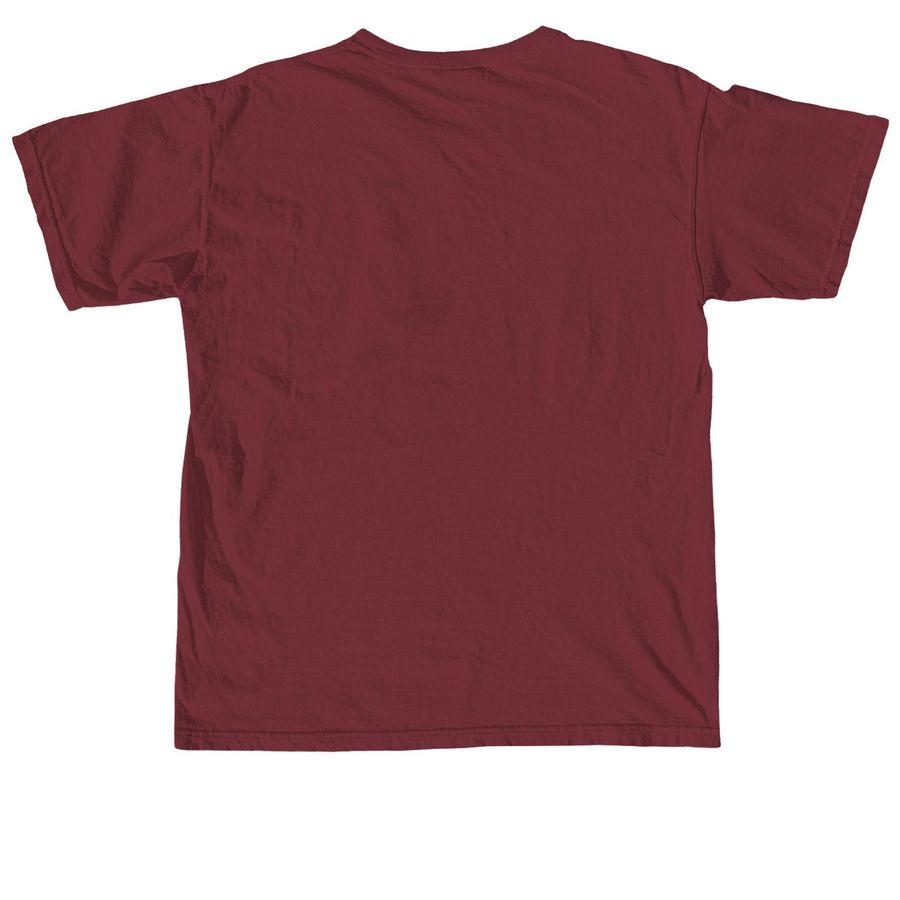 Watershed Ecosystem Shirts, a Brick Comfort Colors Unisex Tee (back-view)
