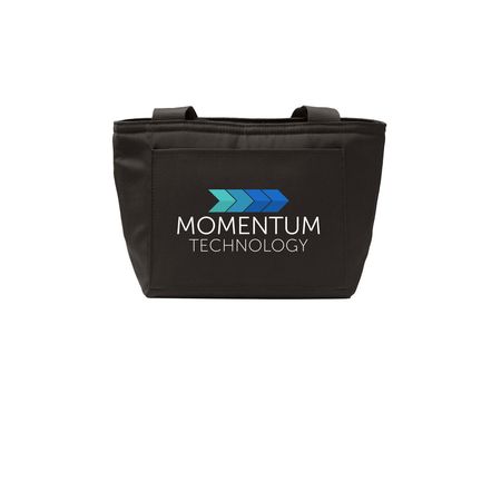 Momentum Swag: Lunch Bags, a Deep Black Insulated Lunch Tote