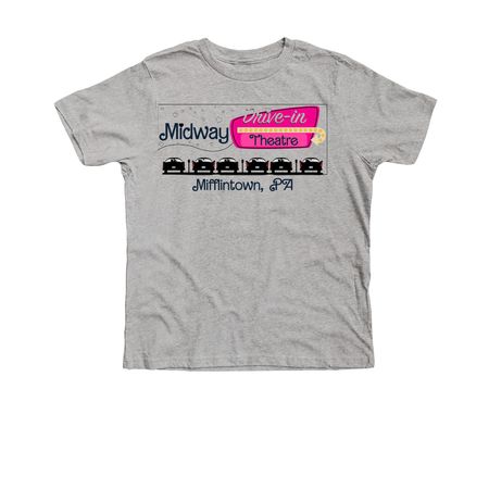 Heart Logo, a Athletic Heather Premium Youth Tee