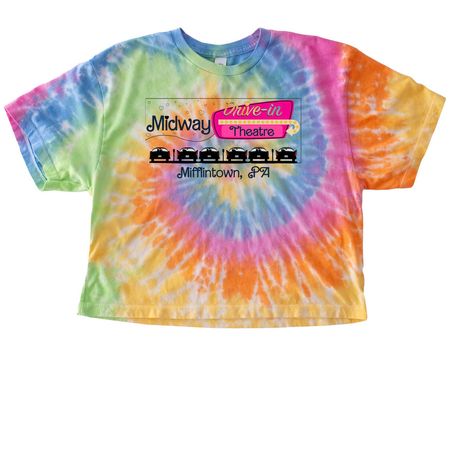 Heart Logo, a Eternity Women's Tie Dye Cropped Tee