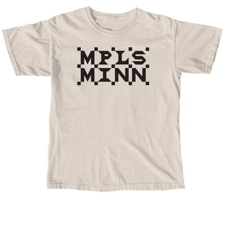 MPLS MINN Tee, a Ivory Comfort Colors Unisex Tee