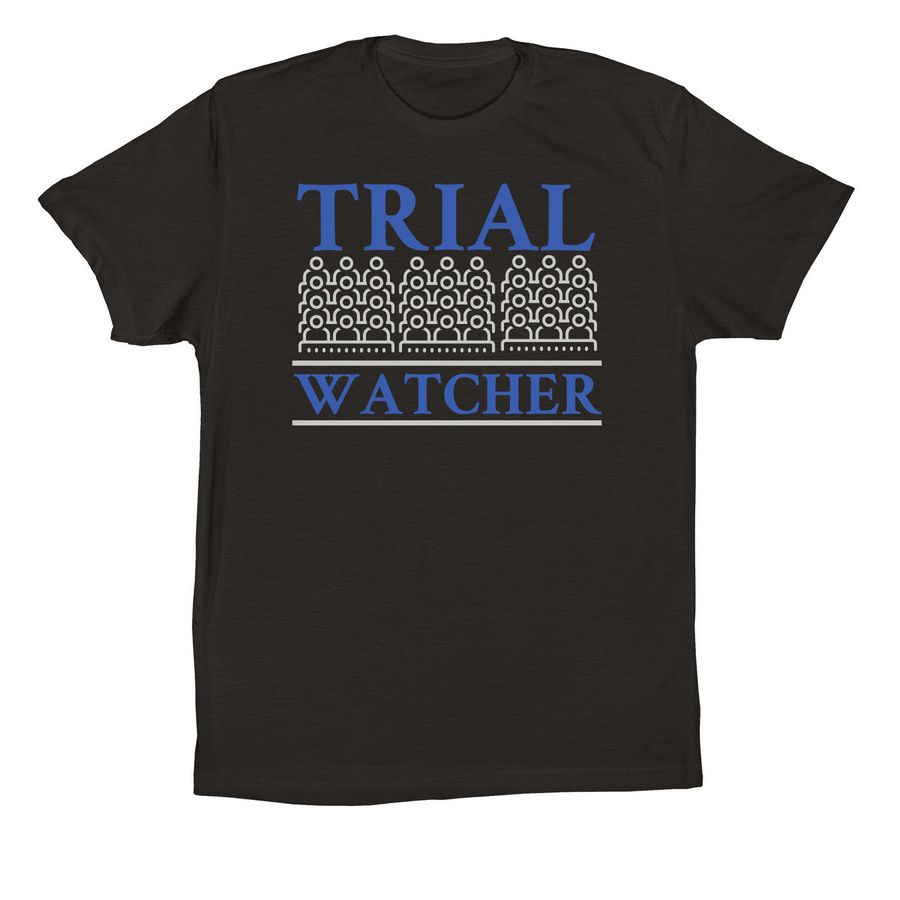 Trial Tee, Noir, a Black Premium Cotton Tee