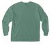 REVERENCE pocket T, a Light Green Comfort Colors Long Sleeve Pocket Tee (back-view)