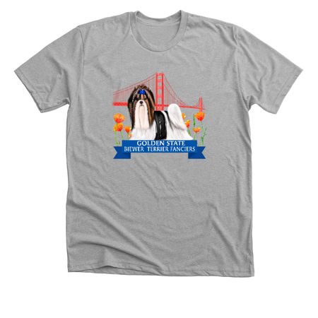GSBTF Logo, a Athletic Heather Premium Unisex Tee