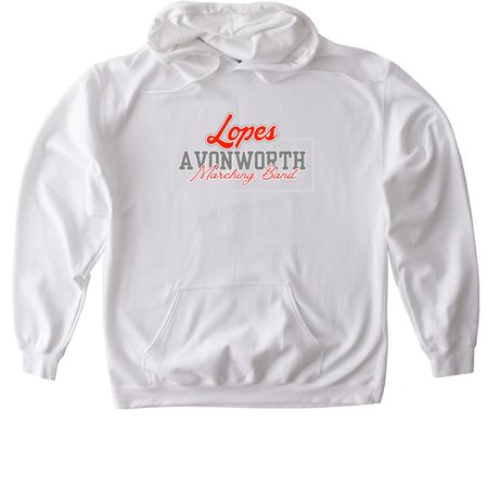 Avonworth Lopes, a White Gildan Softstyle Pullover Hoodie