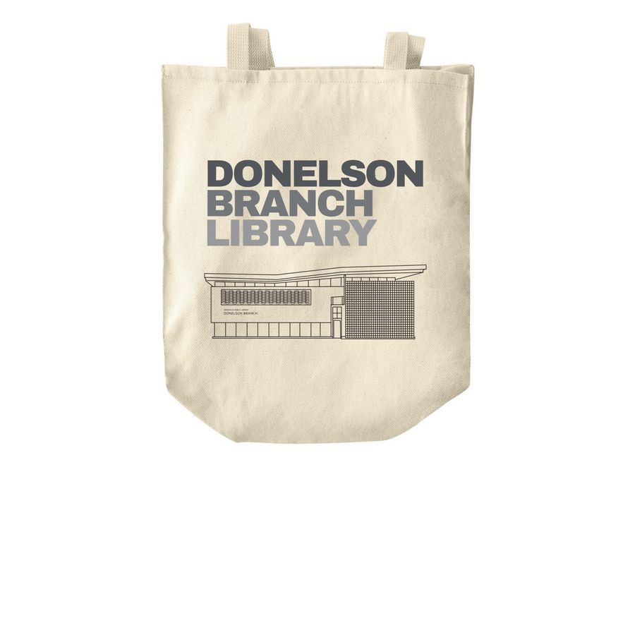 Donelson Branch Book Bag, a Natural Over-the-Shoulder Shopping Tote Bag