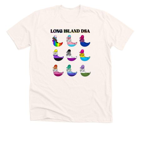 LIDSA ? Pride ????&nbsp;, a Heather Natural Premium Unisex Tee