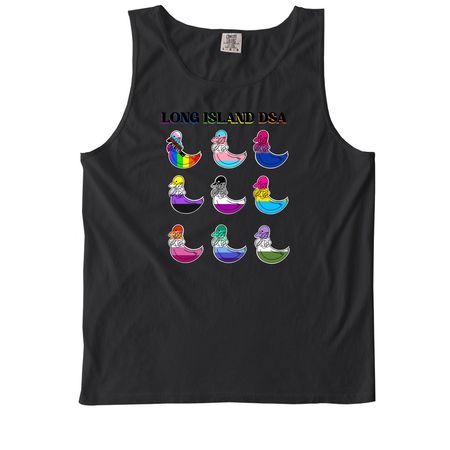 LIDSA ? Pride ????&nbsp;, a Black Comfort Colors Tank Top