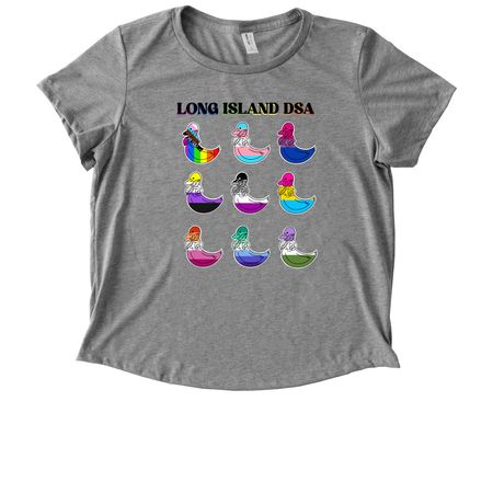 LIDSA ? Pride ????&nbsp;, a Aluminum Grey Allmade Eco Triblend Women?s Scoop Neck Tee