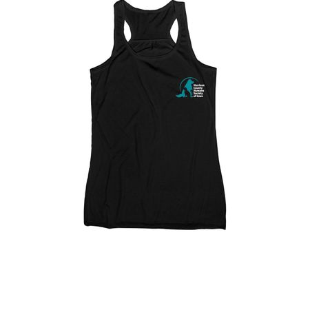 Harrison County Iowa Humane Society, a Black Women's Racerback