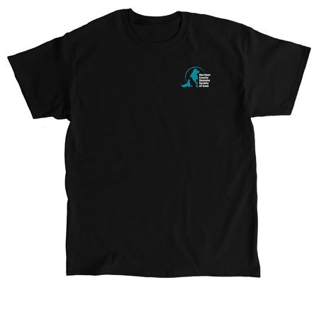 Harrison County Iowa Humane Society, a Black Classic Unisex Tee