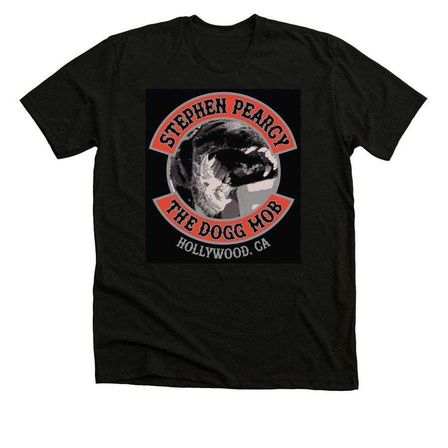 STEPHEN PEARCY RATT ?The Dogg Mob? 2026, a Solid Black Blend Premium Unisex Tee
