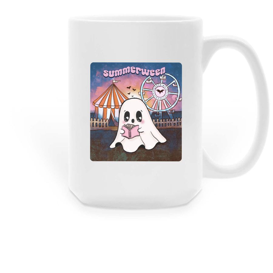 Summerween 2026 Mugs, a White Large Coffee Mug