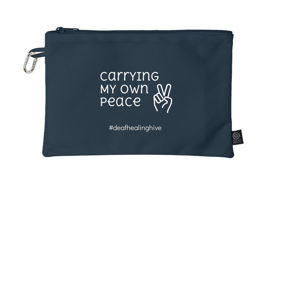 Hands Full of Peace, a Pacific Grove Go-Go Pouch