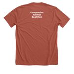 A Little Wonky. A Lot Wonderful., a Heather Clay Premium Unisex Tee (back-view)