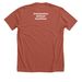 A Little Wonky. A Lot Wonderful., a Heather Clay Premium Unisex Tee (back-view)