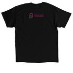Take Pride 2026, a Black Classic Unisex Tee (back-view)