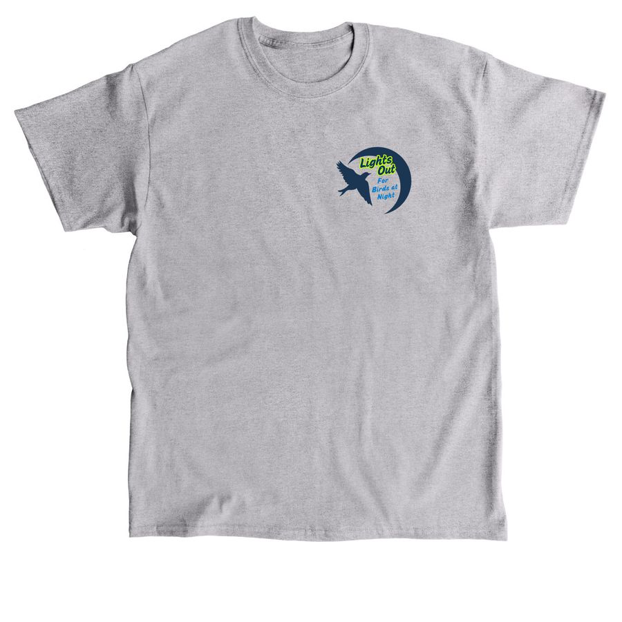 Lights Out For Birds At Night, a Sport Grey Classic Unisex Tee