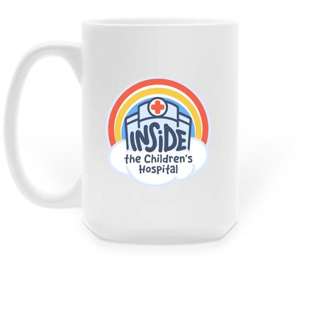 Every Family Deserves Support, Care, Kindness, a White Large Coffee Mug (back-view)