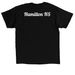 Hamilton Acceptance Alliance, a Black Classic Unisex Tee (back-view)